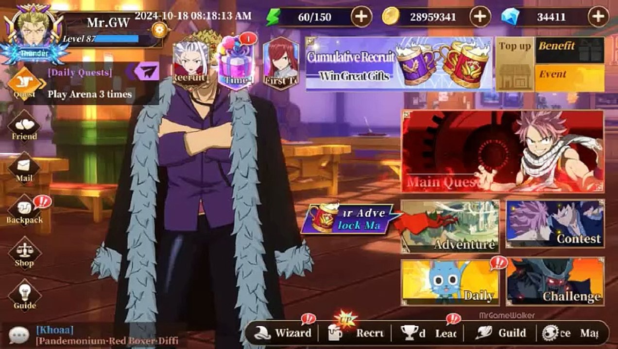 Fairy Tail: Fierce Fight Gameplay (Android/IOS) [No Commentary] Perdition Palace F307 to F314