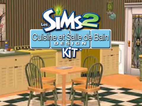 Les Sims 2 kit Design Cuisine et Salle de bain trailer 2