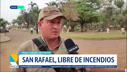 ​El municipio de San Rafael se declara libre de incendios