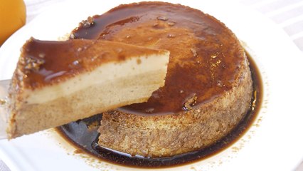 Flan de calabaza - Cocina Fácil