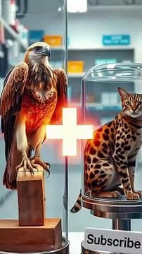 Incredible Animal Fusion_ Mind-Blowing Creatures Formed by Fusing Different Species #short#hybrids