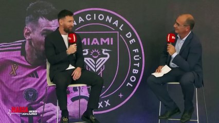 Messi agradeció el premio de MARCA por ser el jugador con más títulos de la historia