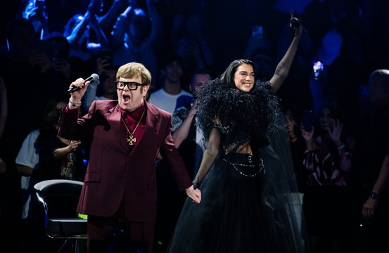 Sir Elton John was a special guest at Dua Lipa's Royal Albert Hall concert on Thursday night (17.10.24)