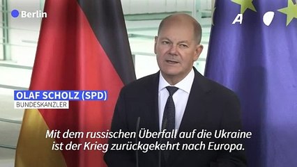 Scholz lobt Biden für starke Unterstützung der Ukraine