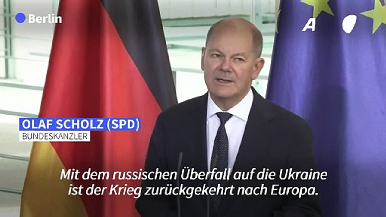 Scholz lobt Biden für starke Unterstützung der Ukraine