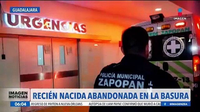 Hallan a recién nacida envuelta en una chamarra entre la basura en Zapopan, Jalisco
