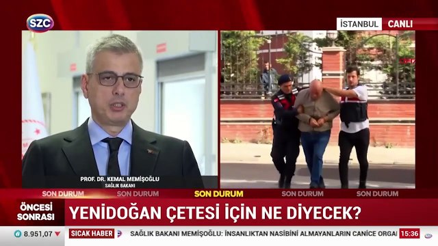 Sağlık Bakanı Memişoğlu'ndan Yenidoğan Çetesi açıklaması