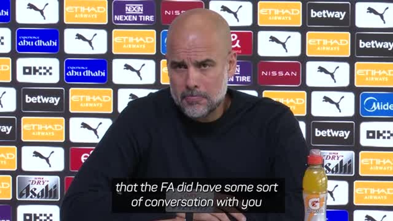 Guardiola refuses to confirm England talks
