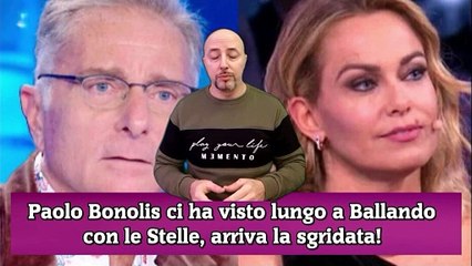 Paolo Bonolis ci ha visto lungo a Ballando con le Stelle, arriva la sgridata!