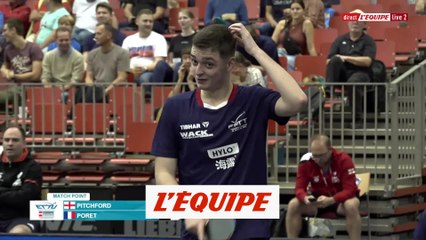 La grosse performance de Thibault Poret - Tennis de table - Championnats d'Europe
