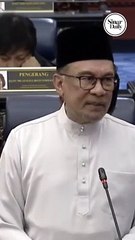 Finance Minister Datuk Seri Anwar Ibrahim announce allocations to address sinkhole and landslide happening nationwide.