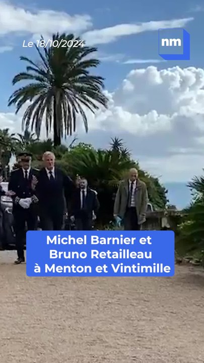 Contrôle aux frontières : Michel Barnier à la rencontre franco-italienne à Menton