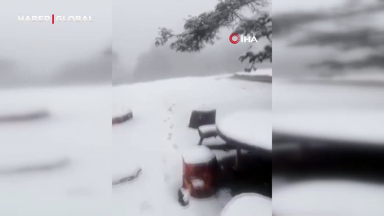 Düzce'de kar kalınlığı 10 santimetreye ulaştı