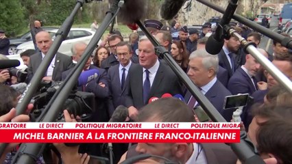 Michel Barnier : « Tout ce qui se passe à la frontière franco-italienne, nous le faisons pour l'UE »