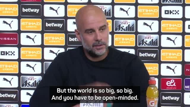 'Be open-minded' - Guardiola weighs in on England manager debate