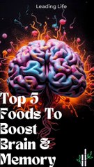 "Supercharge Your Brain: 5 Foods for Better Memory!" #brainfoods #brainhealth