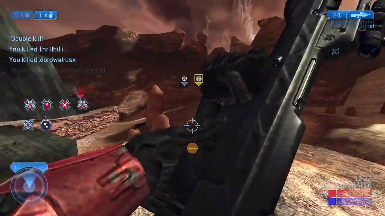 Halo 2 Classic Big Team - Big Team Slayer on Burial Mounds Multiplayer Gameplay