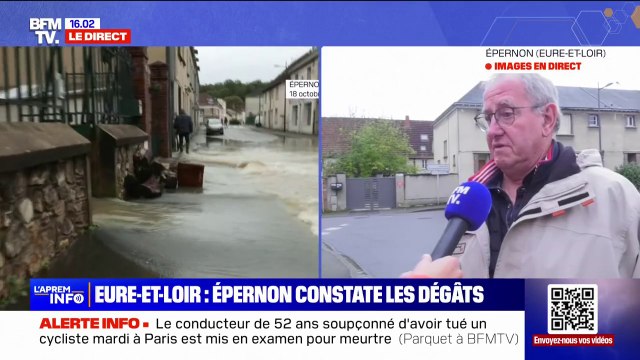 Ça fait deux fois que cette crèche est inondée, ils n'en peuvent plus , déplore le maire d'Épernon (Eure-et-Loir)