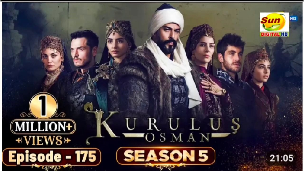 Kurulus Osman Season 05 Episode 175 - Urdu Dubbed | Sun Digital HD Channel
