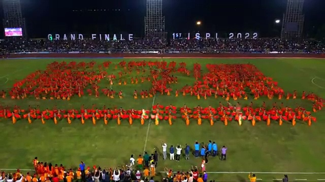 ISPL2022_#Grand_finale_#Bagurumba_dance_by_560_performers(360p)