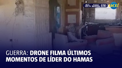 Drone flagrou os últimos momentos de Yahya Sinwar, líder do Hamas