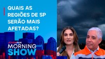 ALERTA de PERIGO: TEMPESTADE e VENTOS FORTES em SP; coronel Henguel e Paula Nobre EXPLICAM