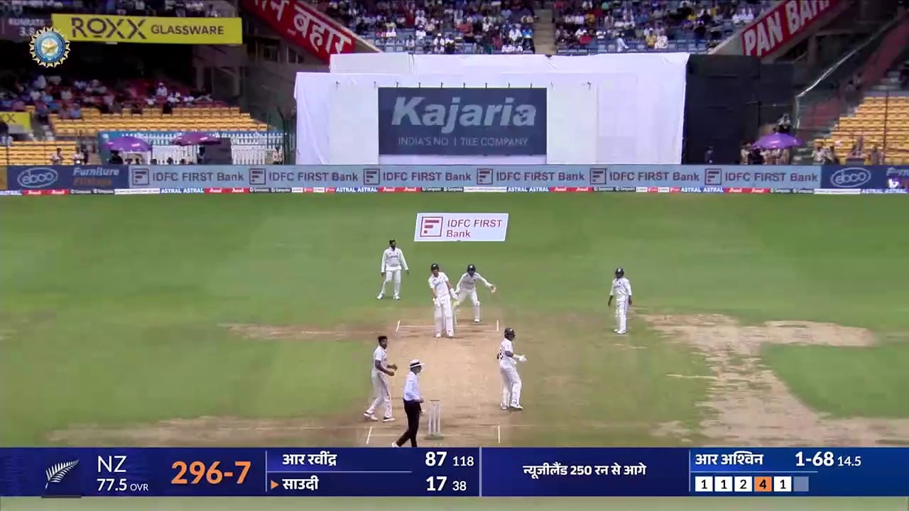 India Vs New Zealand 1st Test Day 3 full Highlights Video video