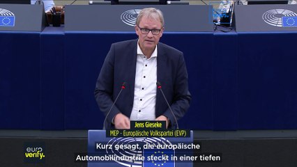 Faktencheck: Ist Europas Autoindustrie in der Krise?