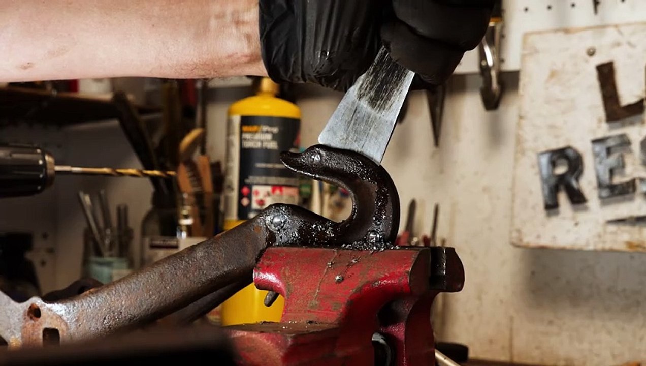 Antique 1900 s Hay Trolley Drop Hook...Rare Restoration video Dailymotion