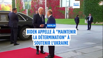 Joe Biden demande un soutien accru de l'Occident à l'Ukraine lors de sa visite à Berlin