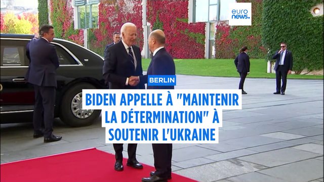Joe Biden demande un soutien accru de l'Occident à l'Ukraine lors de sa visite à Berlin