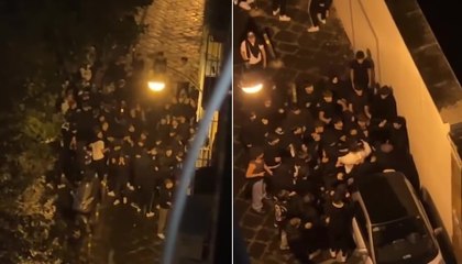 Napoli, maxi rissa a Chiaia tra due gruppi di liceali (18.10.24)