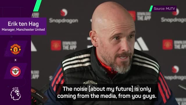 Ten Hag says rumours his job is in danger are 'fairy tales'