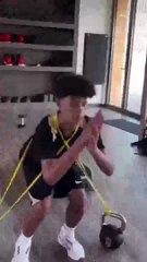 El brutal entrenamiento de Cristiano Jr con tan solo 14 años