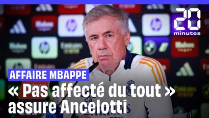 Affaire Mbappé : Il n’est « pas affecté du tout » par les accusations assure Ancelotti