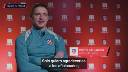 Gallagher, feliz en el Atlético: "He disfrutado cada minuto hasta ahora"