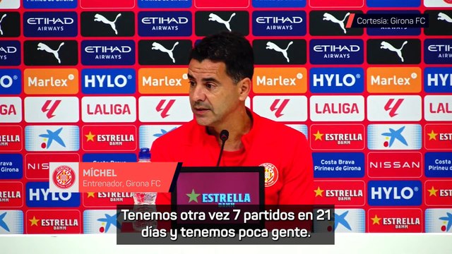 Míchel: Nuestra lesiones musculares son por el calendario