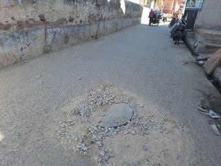 गिट्टी डाली निकल गए, हो गया पेचवर्क, मिलीभगत के खेल में फंसा शहर