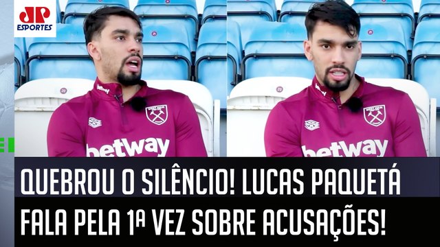 EU ESTOU... Lucas Paquetá DESABAFA e FALA PELA 1ª VEZ sobre ACUSAÇÕES na Inglaterra!