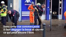 Ardèche : Nettoyage à Annonay et Limony au lendemain des pluies exceptionnelles