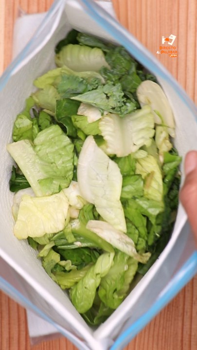 Así se guarda la ensalada de bolsa para que dure más tiempo
