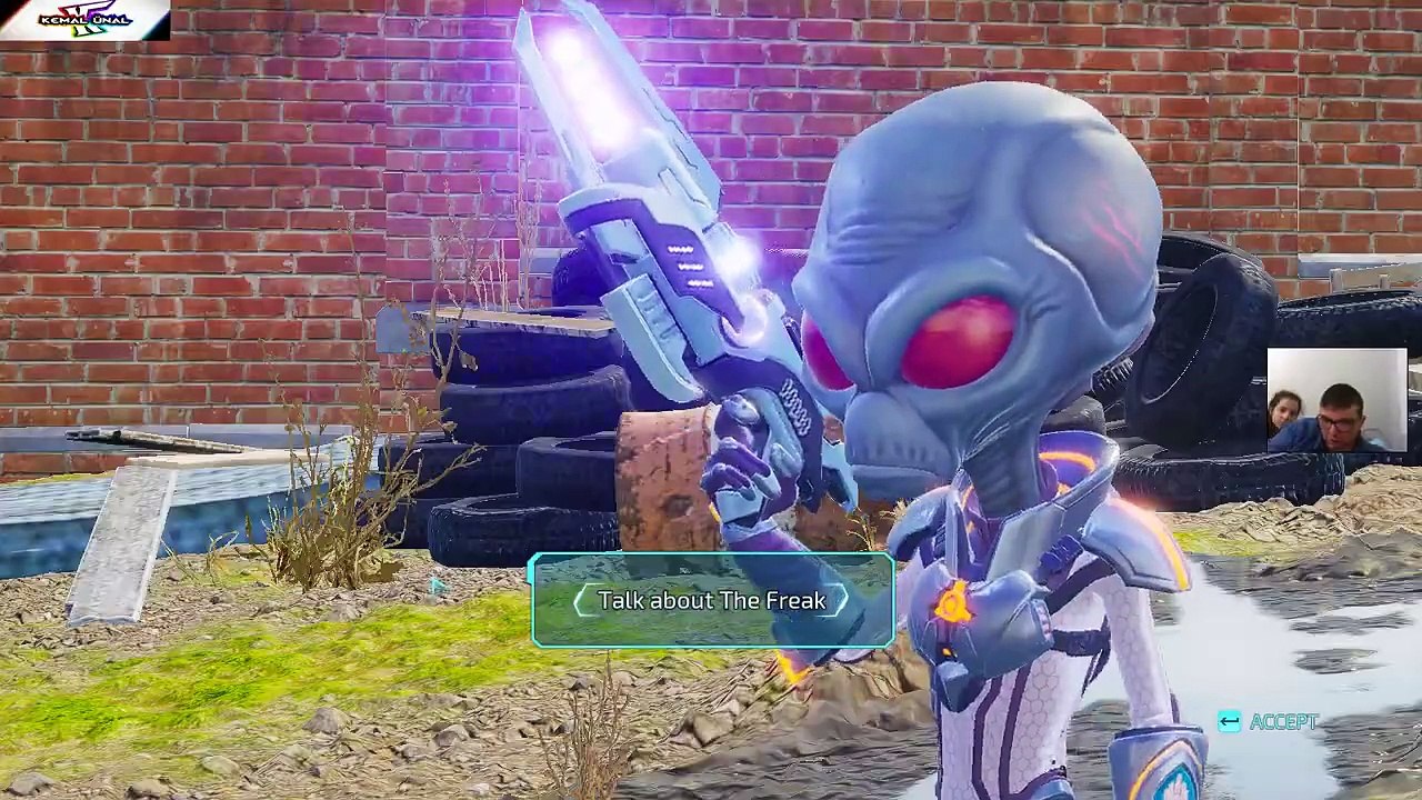 AKSİYON - D019 - DESTROY ALL HUMANS 2 720P HD G...
