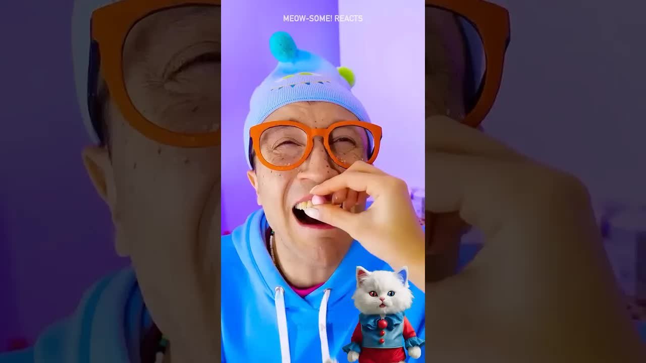 Professional tooth fixing with candy! 