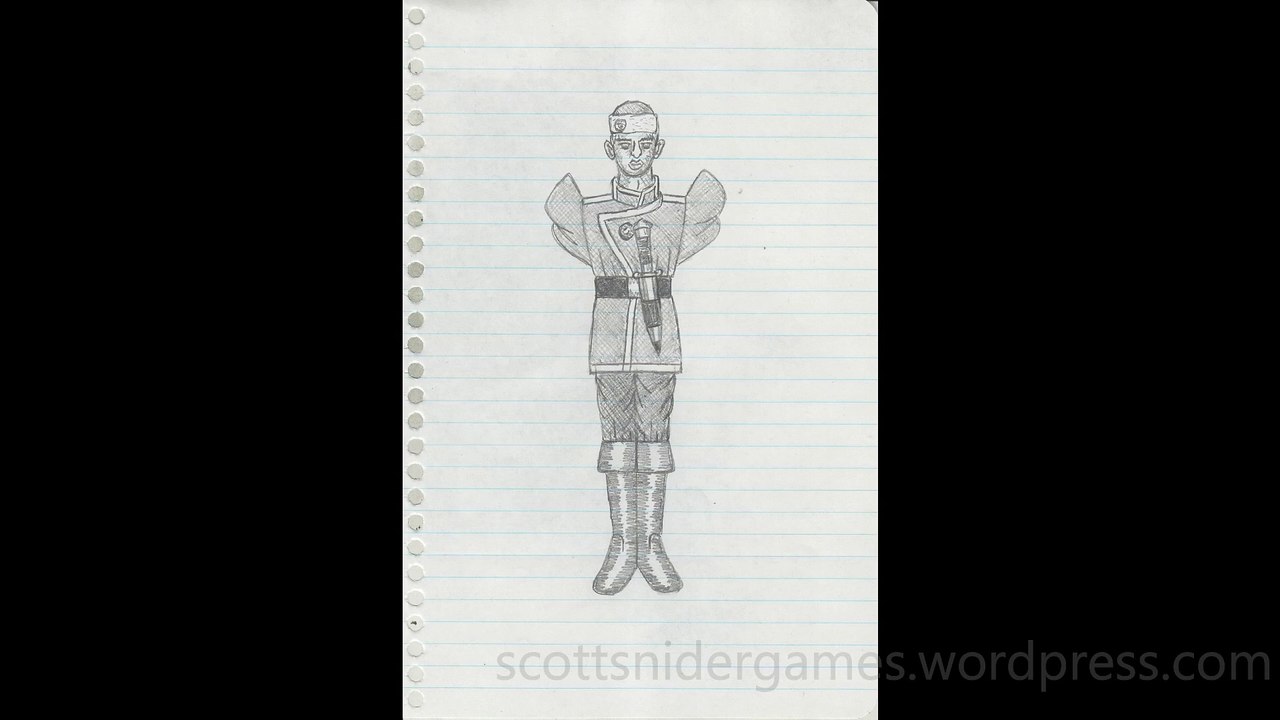 Soldier Pencil Sketch Video #464 (10-18-2024)