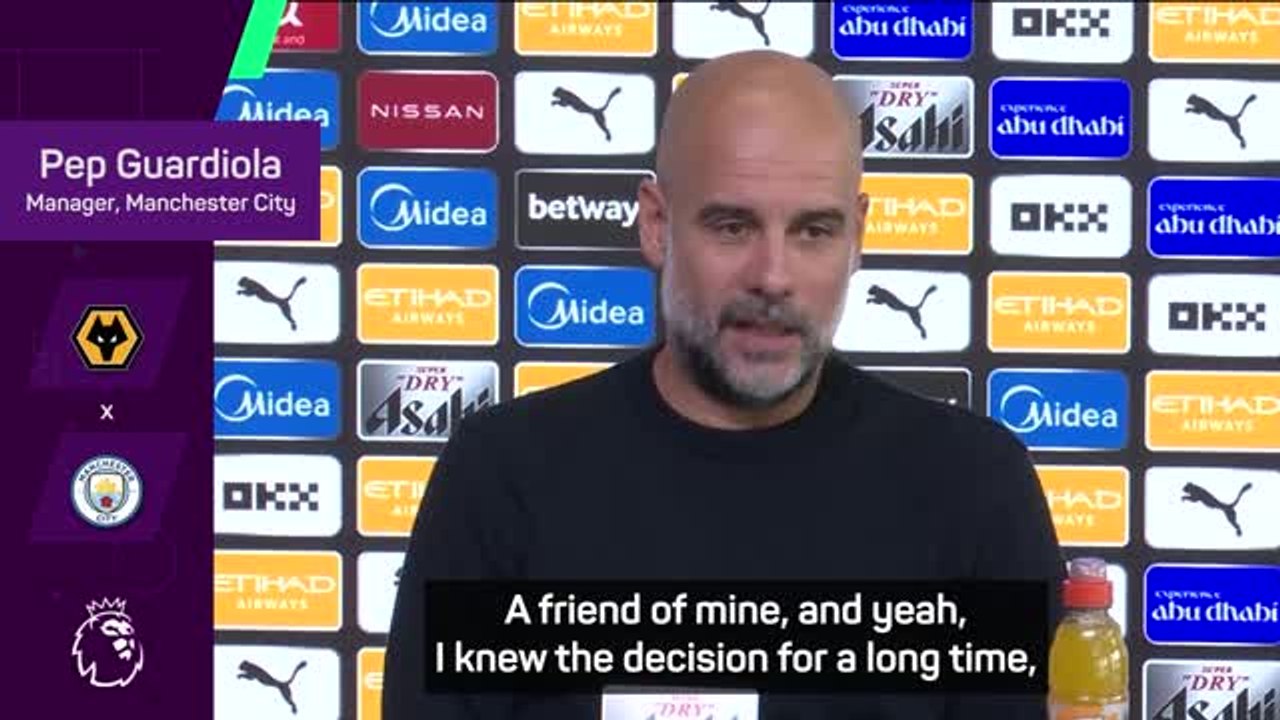 A part of me is leaving City with Txiki Begiristain - Guardiola