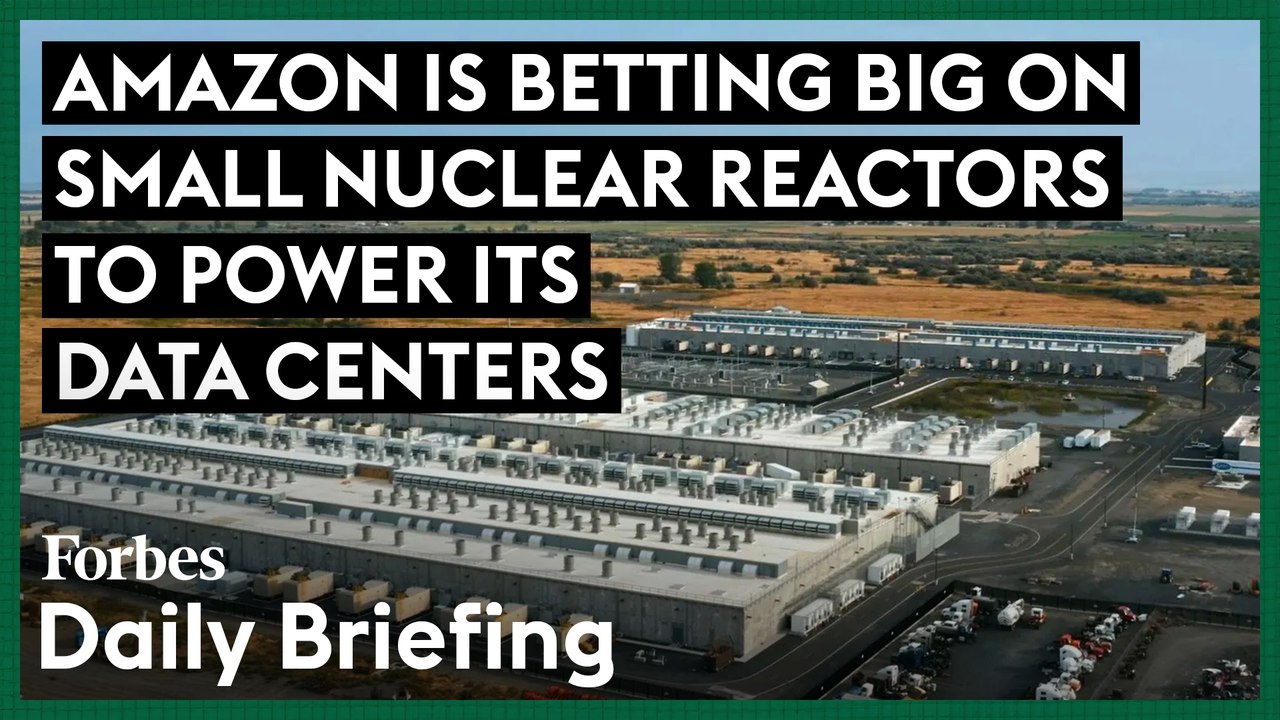 How Amazon Is Betting Big On Nuclear Reactors To Power Its Data Centers