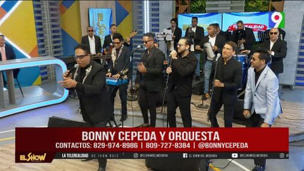 Bonny Cepeda y Orquesta en El Show del Mediodía