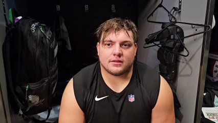EXCLUSIVE  Las Vegas Raiders OL Jackson Powers-Johnson from the Locker Room Los Angeles Rams Week