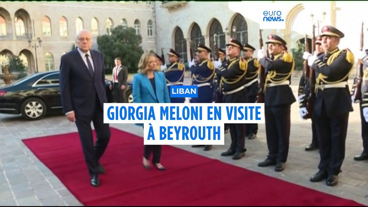 Liban : Giorgia Meloni en visite à Beyrouth