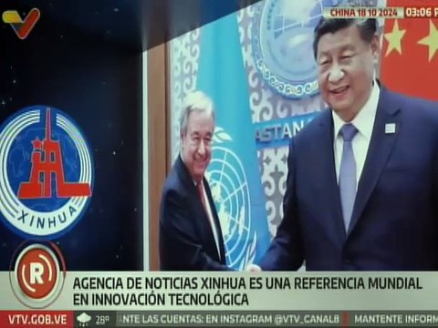 Freddy Ñáñez: La Agencia de Noticias Xinhua enfrenta los desafíos tecnológicos con originalidad